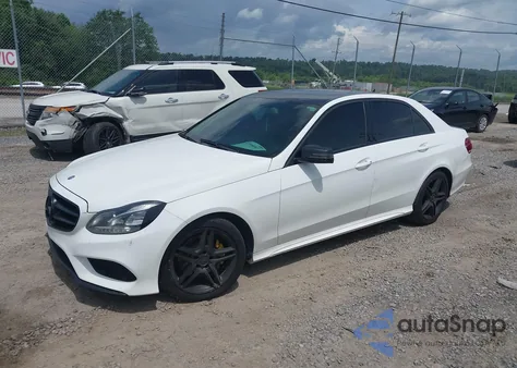 2014 Mercedes-Benz E 350 4Matic из США, поврежденный, VIN WDDHF8JBXEA838754
